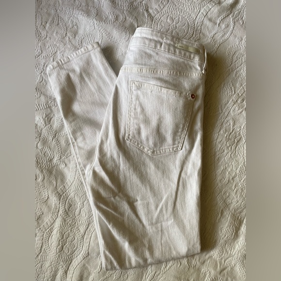 Anthropologie Pilcro and the Letterpress, White Skinny Jeans, Size 29 - Picture 3 of 5